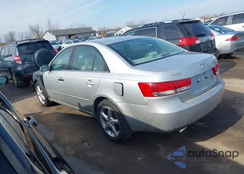 2007 Hyundai Sonata Limited/Se V6 z USA, uszkodzony, nr VIN 5NPEU46F37H184019